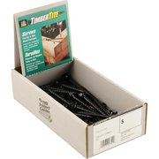 HILLMAN Hillman Fasteners 195769 2.5 x 0.25 in. Tite Black Ceramic Exterior Timber Tite Screws - Pack of 50 195769